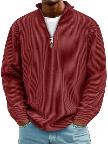 Men's Trendy Half-Zip Sweater