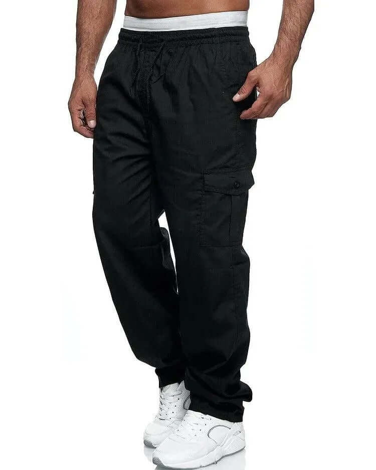 Men's Loose Fit Cargo Trousers