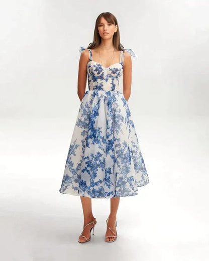 Celina Floral Midi Dress