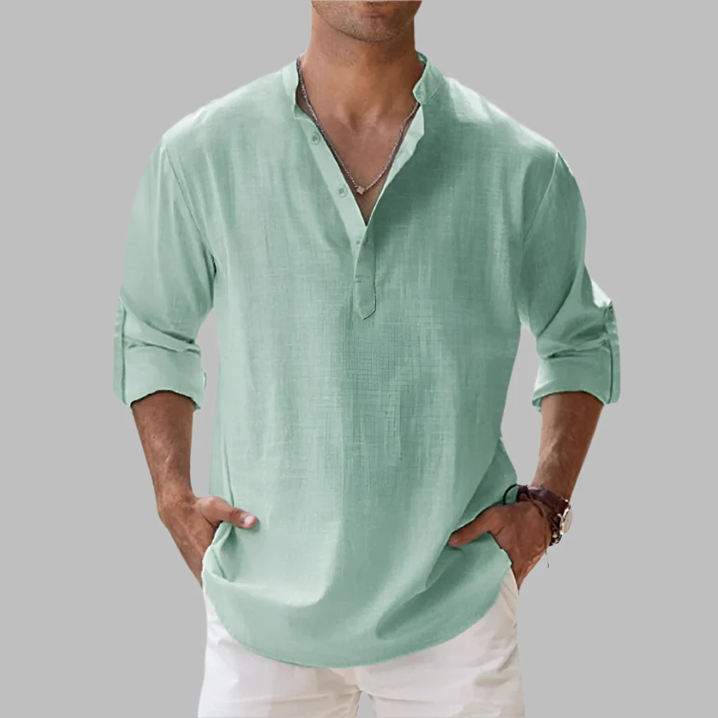 Men's Relaxed Linen Summer Shirt