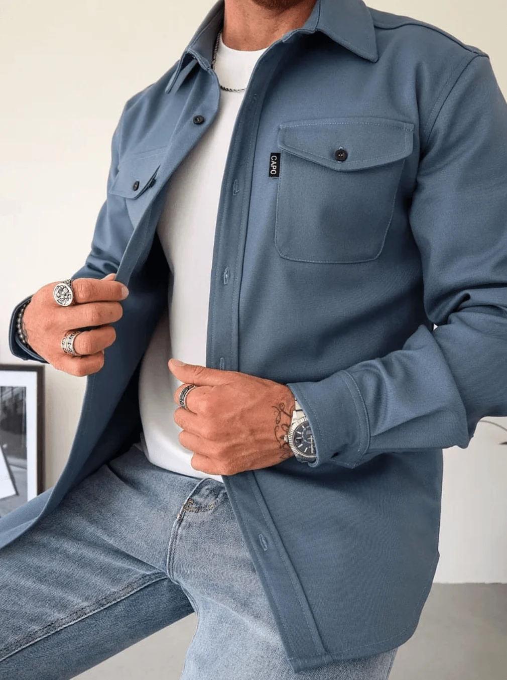 Men's Shirt Jacket