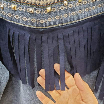 Zoe Embroidered Denim Jacket
