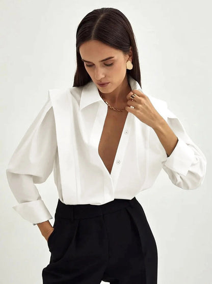Madge Classic Collared Shirt