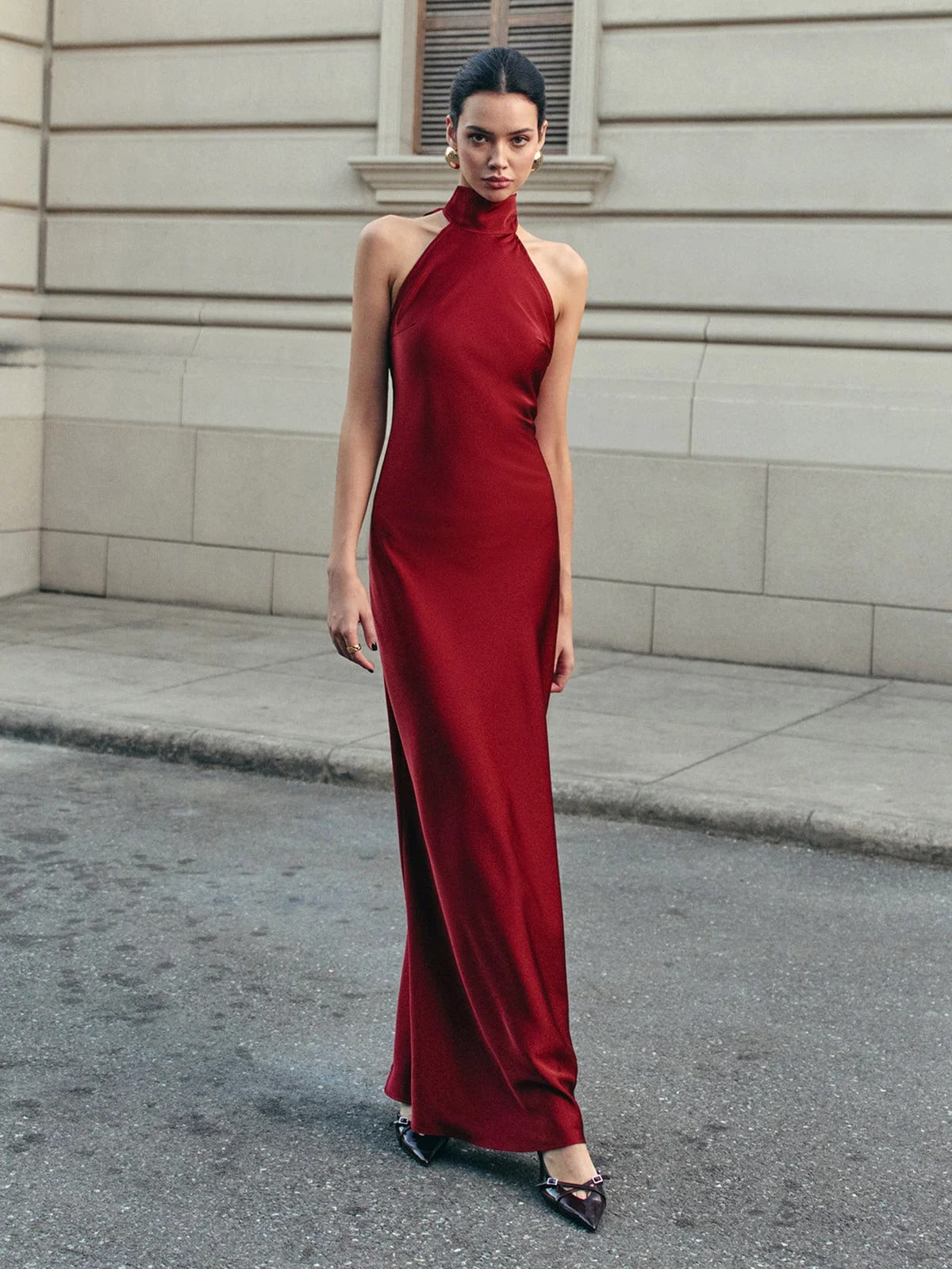 Teresa Open Back Maxi Dress