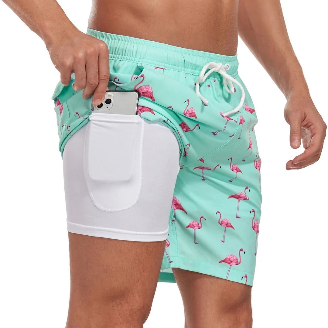 Men's Quick-Dry Swim Shorts