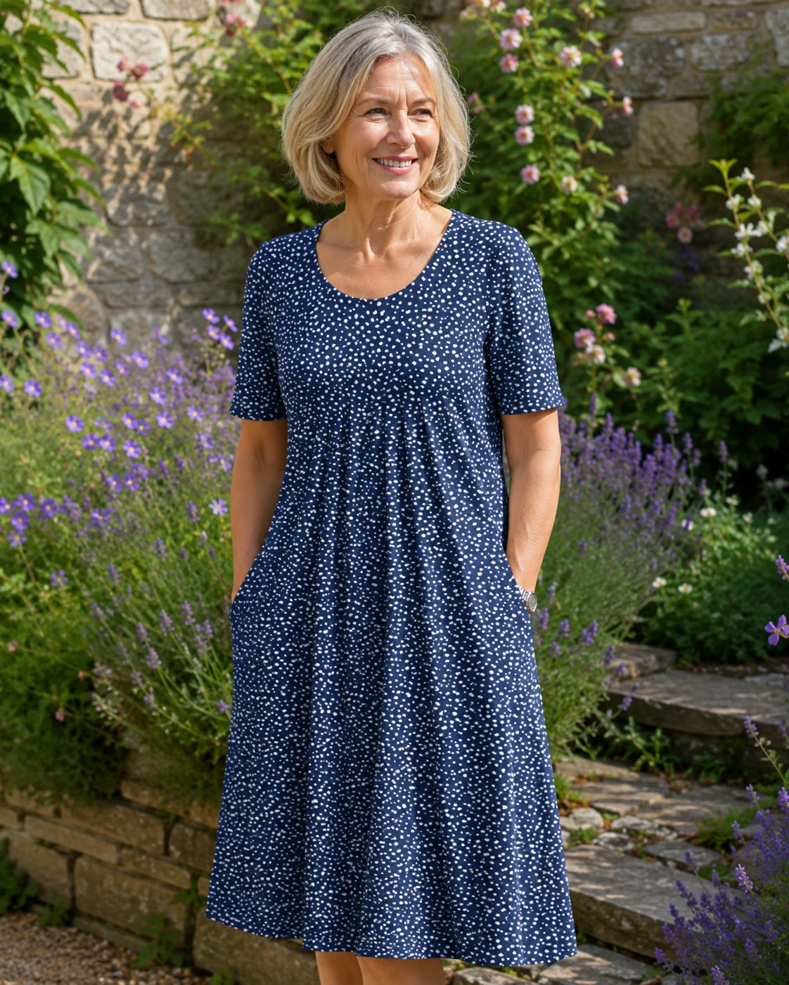 Women's Midi Length Summer Dress