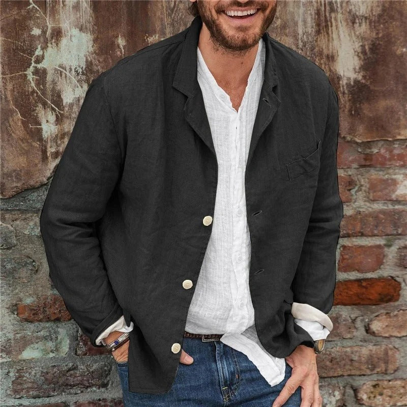 Siena – Men's Casual Linen Jacket