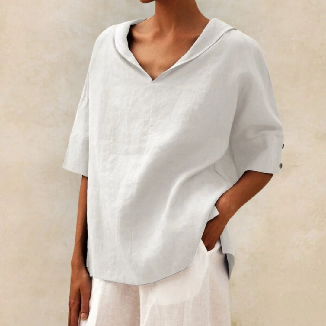 Women's V-Neck Blouse