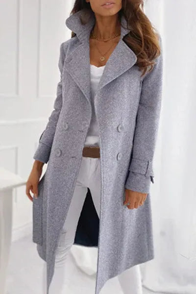 Elegant Woolen Winter Coat for Women