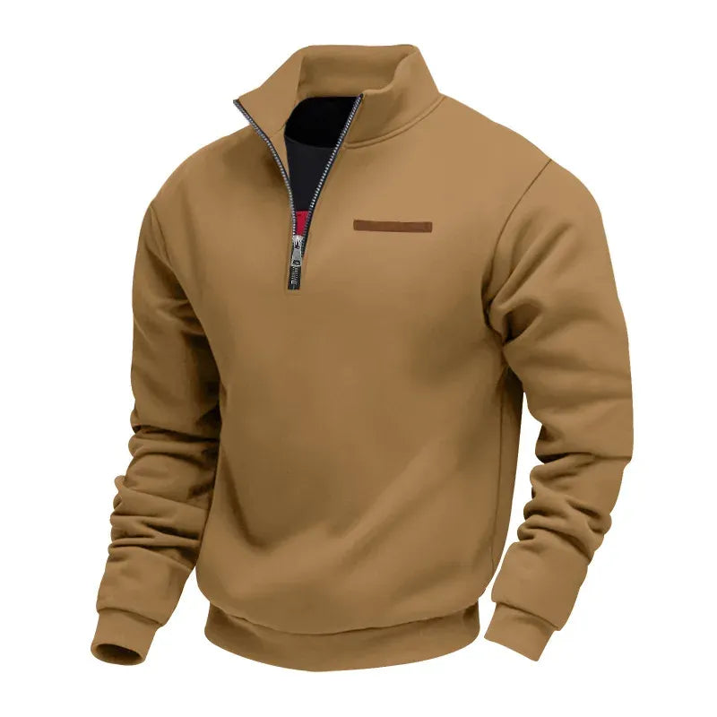 Casual Fleece Sweatshirt with Soft Lining