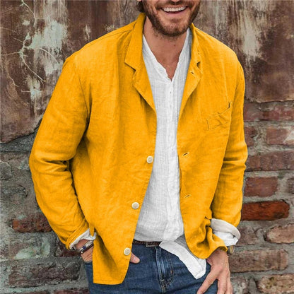 Siena – Men's Casual Linen Jacket