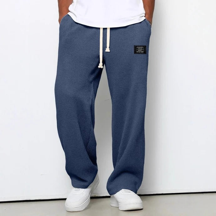 Relaxed Fit Trousers with Adjustable Waistband
