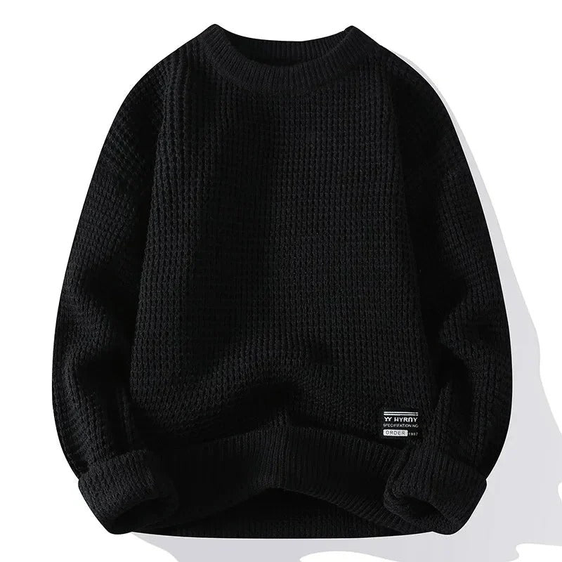 Men's Honeycomb Knit Sweater