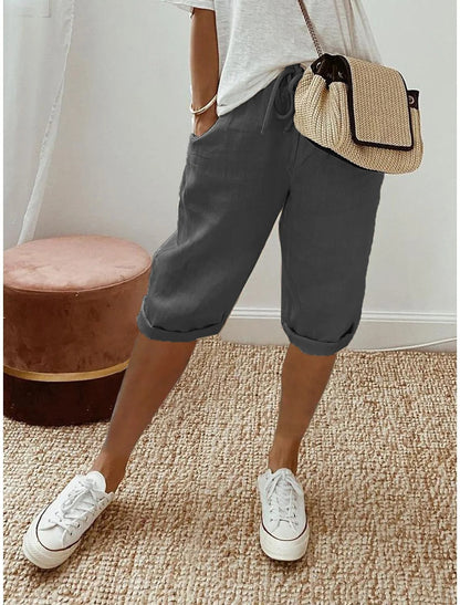 Women's Cotton Bermuda Shorts