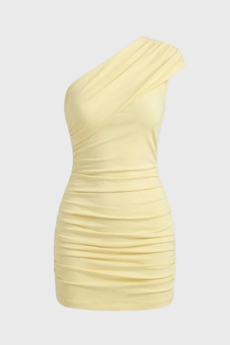 Patricia One-Shoulder Mini Dress