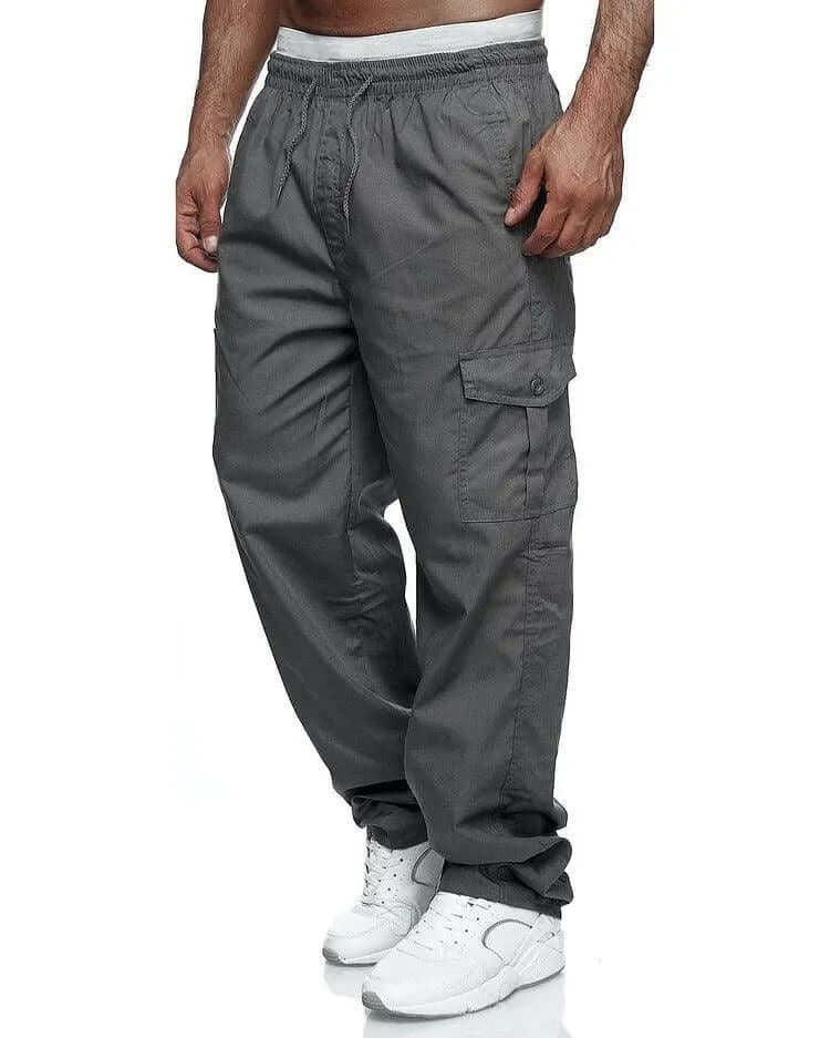 Men's Loose Fit Cargo Trousers
