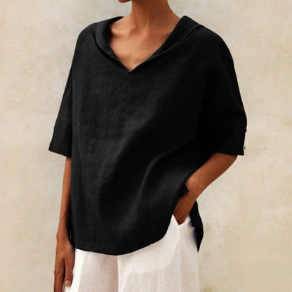 Women's V-Neck Blouse