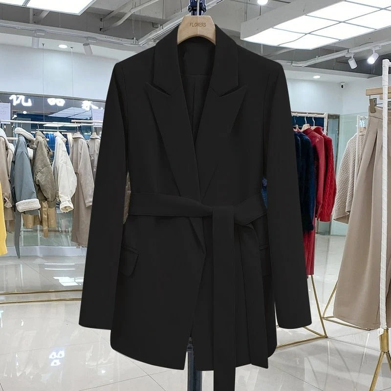 Bianka Long Belted Blazer