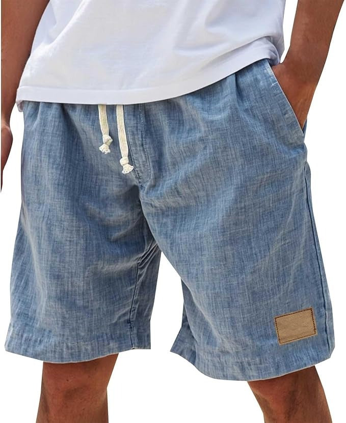Men's Relaxed Ultra-Light Cotton Shorts