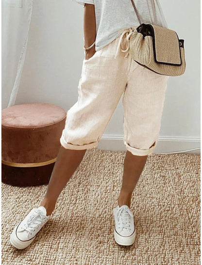 Women's Cotton Bermuda Shorts