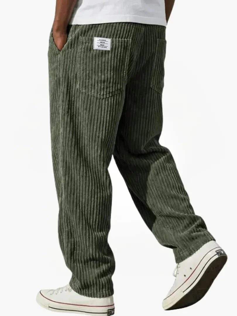 Men's Relaxed Fit Corduroy Trousers