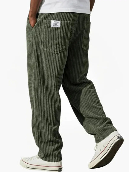 Men's Relaxed Fit Corduroy Trousers