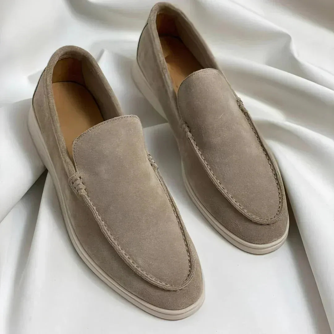 Men's Elegant Suede-Style Loafers