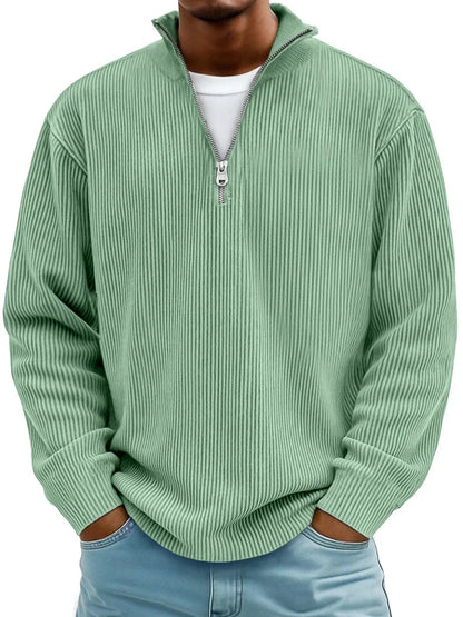 Men's Trendy Half-Zip Sweater