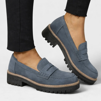 Orthopedic Loafers with Cushioned Footbed