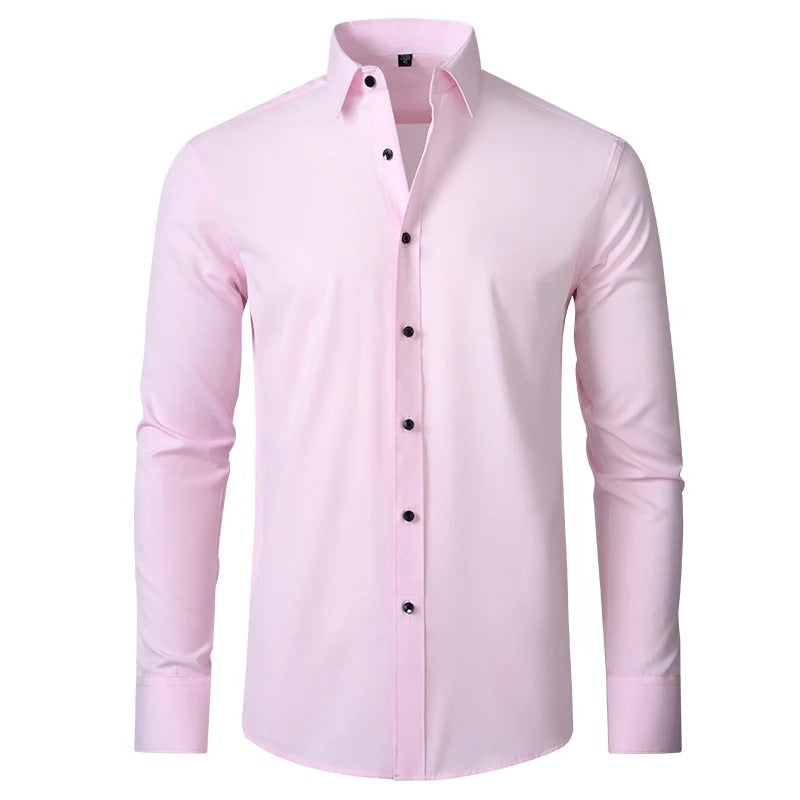 Men's Slim Fit Stretch Non-Iron Shirt