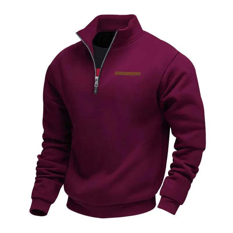 Casual Fleece Sweatshirt with Soft Lining