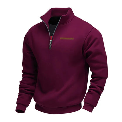 Casual Fleece Sweatshirt with Soft Lining