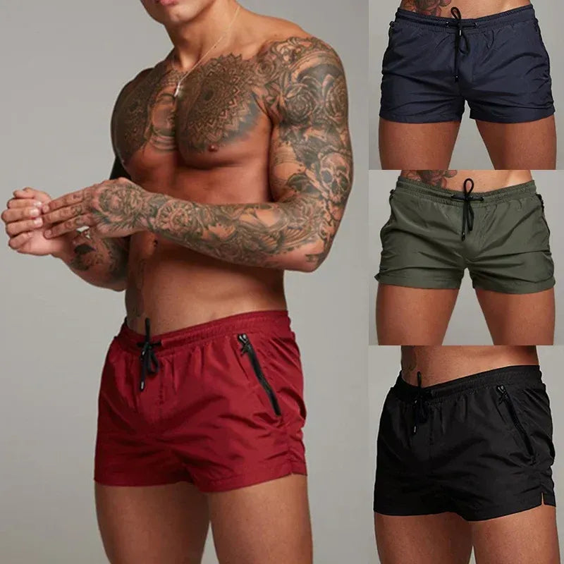 Men's Swimsuit with Zip Pockets