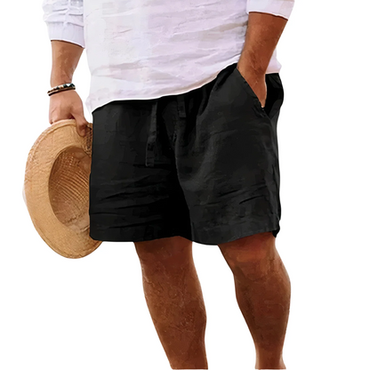 Men's Cotton Linen Summer Shorts