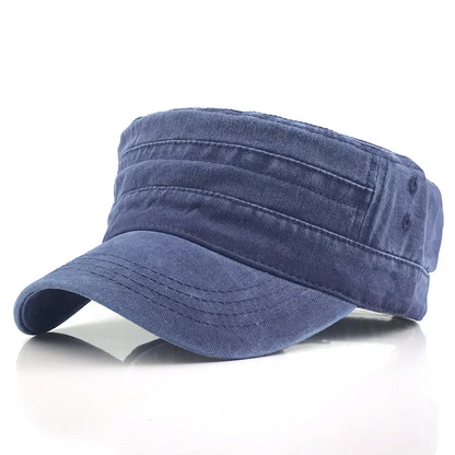 Men's Retro Military-Style Cap