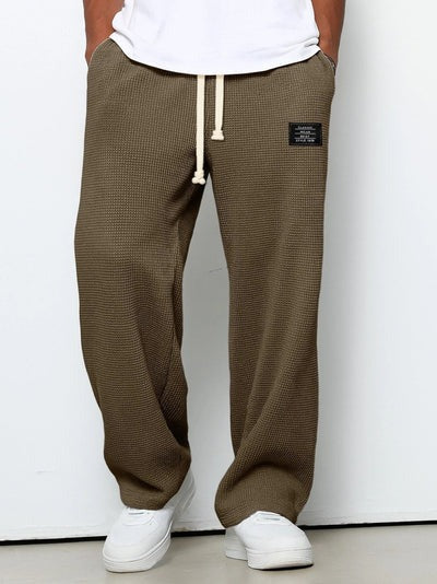 Relaxed Fit Trousers with Adjustable Waistband