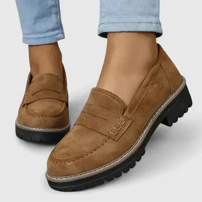 Orthopedic Loafers with Cushioned Footbed