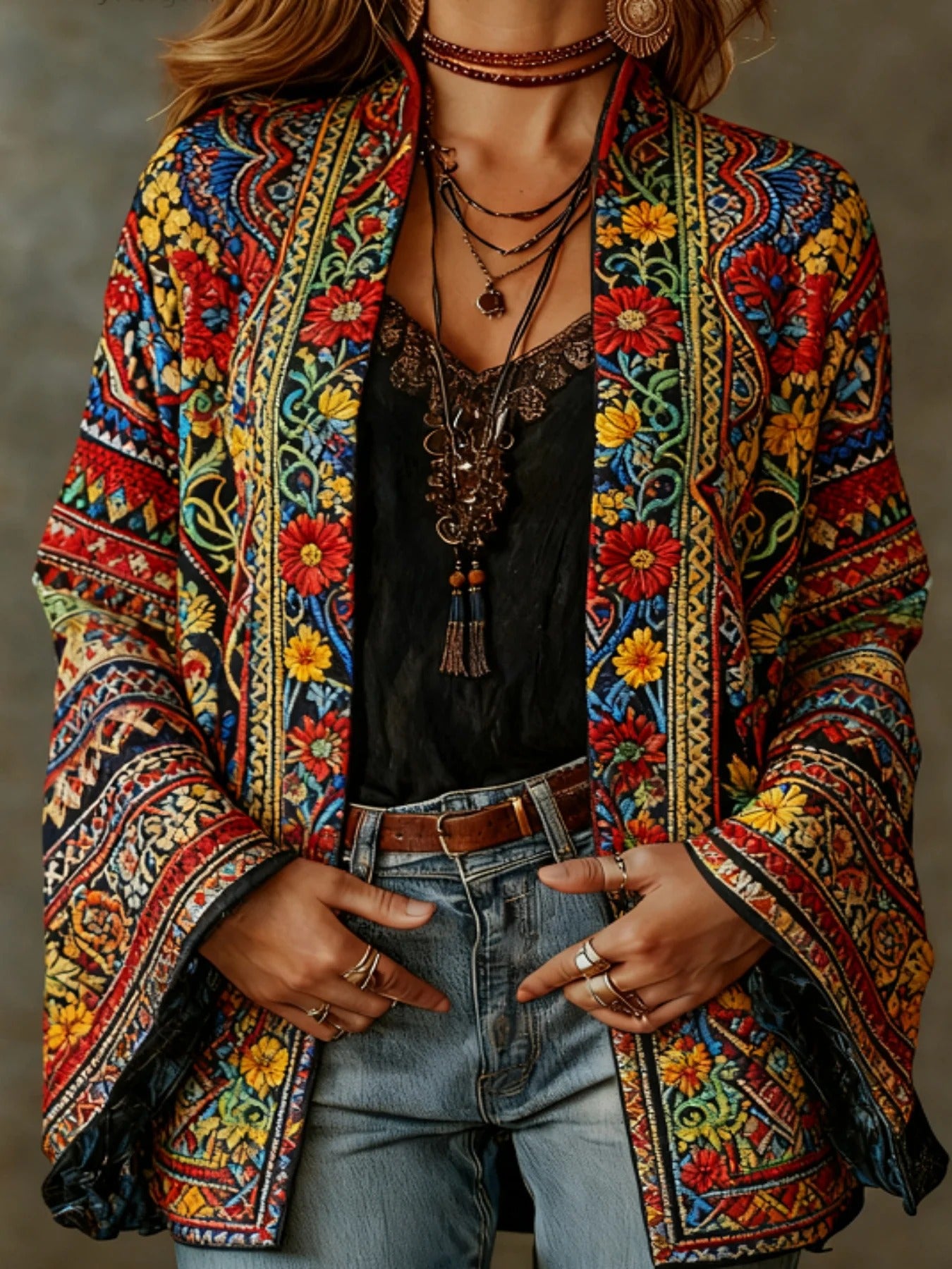Darcy Boho Kimono Cardigan