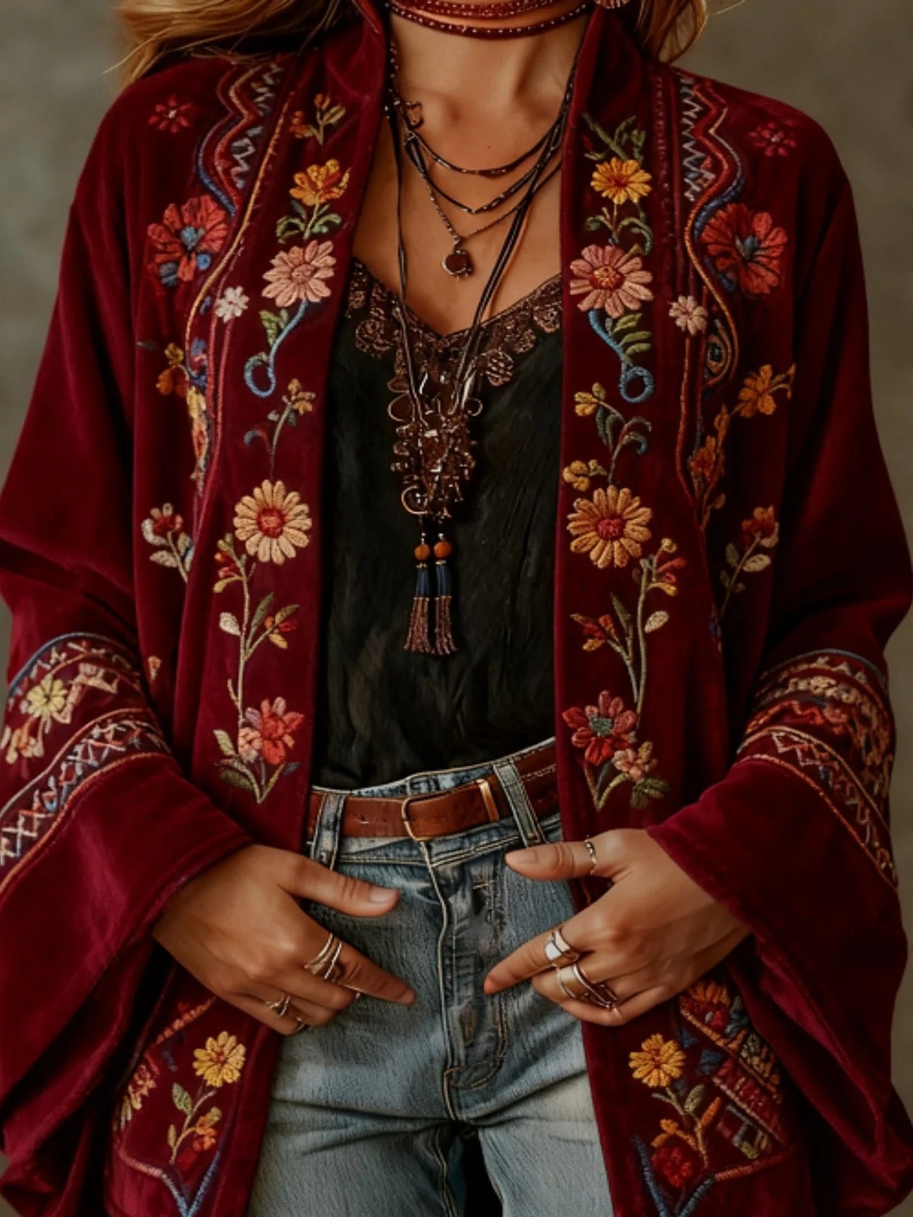 Darcy Boho Kimono Cardigan