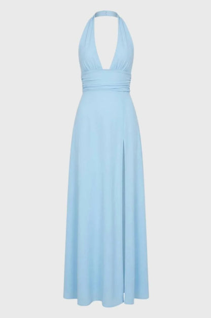 Beverly Halter Maxi Dress