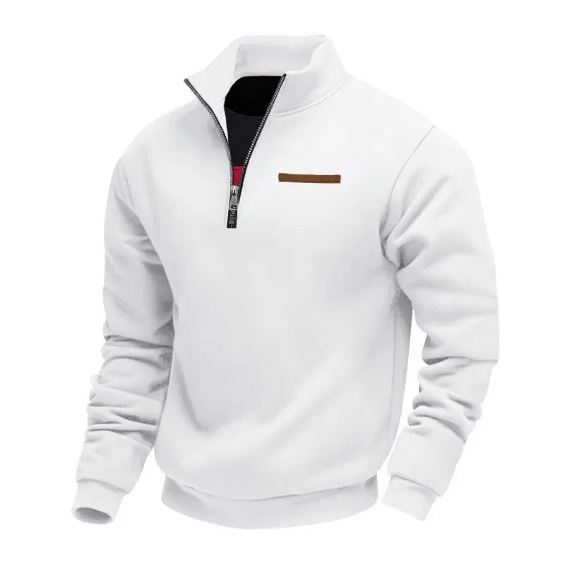 Casual Fleece Sweatshirt with Soft Lining