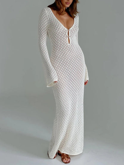 Jackie Open Back Maxi Cover-Up