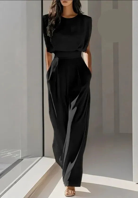 Aisha High-Waisted Jumpsuit