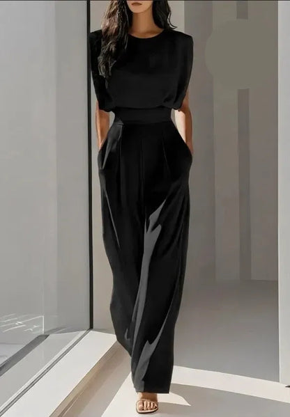 Aisha High-Waisted Jumpsuit