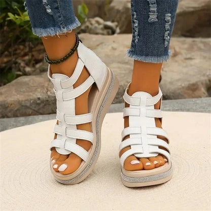 Women's Rhinestone Wedge Sandals