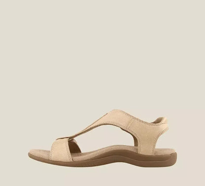 Leather Orthopedic Arch Support Sandals