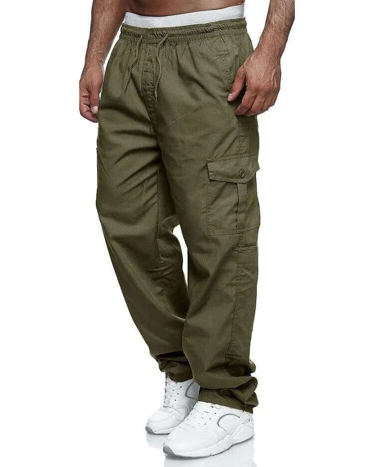 Men's Loose Fit Cargo Trousers