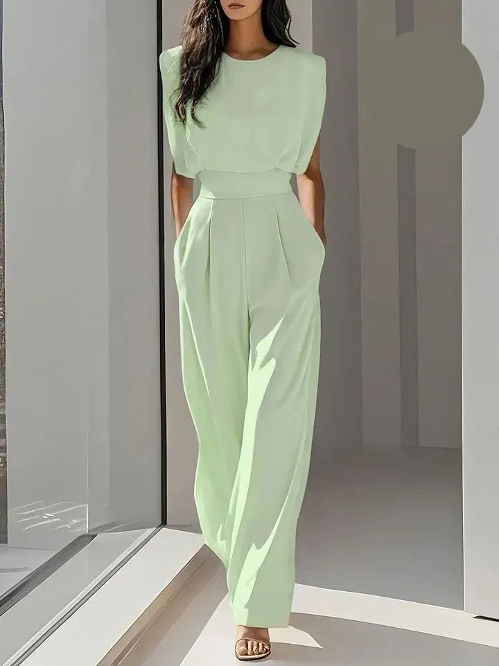 Aisha High-Waisted Jumpsuit