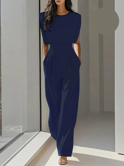 Aisha High-Waisted Jumpsuit