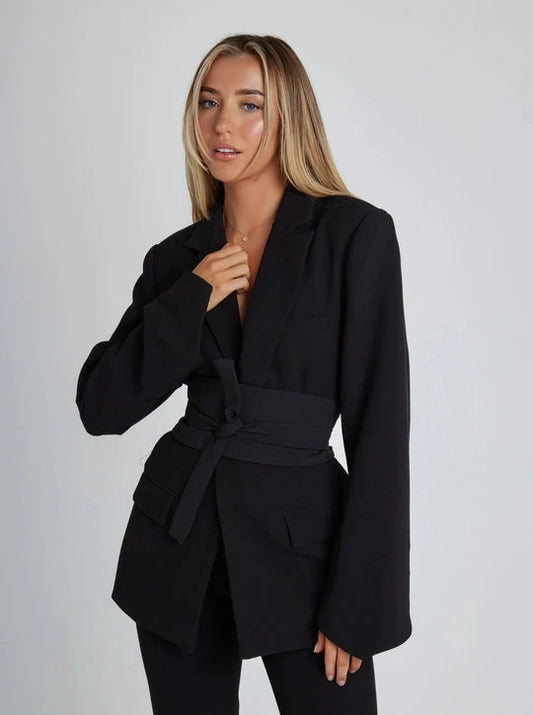 Ivy Belted Blazer